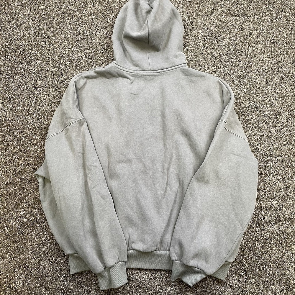 Comfrt Zip up Oversized Hoodie Sweatshirt - Charcoal/ Dark Grey Size Medium - Picture 5 of 9